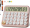 Mechanical Calculator 12 Digit Extra Large 5-Inch LCD Display, DECKLIT Battery Desk Calculator, Big Buttons Easy to Press Use as Office Calculator...