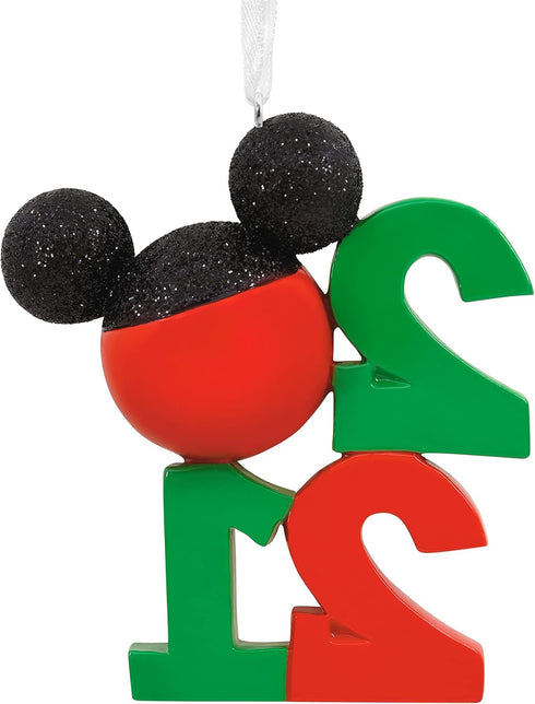 Hallmark Disney Mickey Icon 2021 Christmas Ornament, Multicolor...