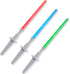 Super Z Outlet Light Sabre Cupcake Decoration Toppers Sticks Picks Set for Children Birthday Party, Fan Shows, Movies, 4" inches Tall - 12 Pack...