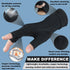 2 Pairs Copper Arthritis Compression Gloves for Rheumatoid, Osteoarthritis, Carpal Tunnel Pain Relief, Compression Hand Gloves for Women & Men,Ant...