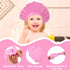 Baby Shower Cap, Adjustable Toddler Hair Washing Shield Shower Cap for Kids Washing Hair Shower Visor Bath Cap for Eye and Ear Protection (Pink)...