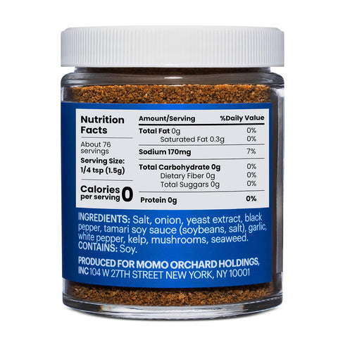 Momofuku Savory Seasoned Salt by David Chang, (4 Ounces), Umami Seasoning for Meat & Vegetables, Supercharged Salt & Pepper, Chef Made for Cooking...