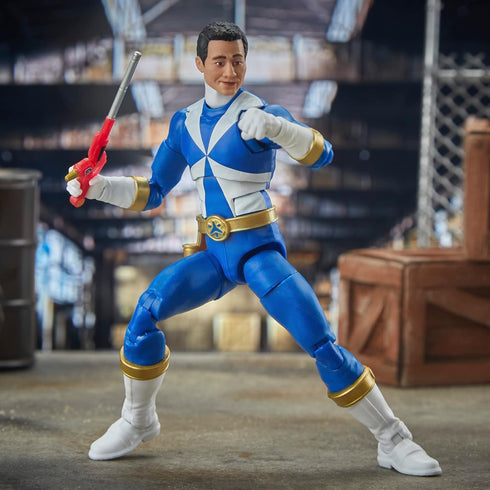 Power Rangers Lightning Collection Lightspeed Rescue Blue Ranger 6-Inch Premium Collectible Action Figure Toy with Accessories, Kids Ages 4 and Up...