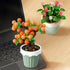 Mini Flower Succulent Bonsai Building Block Set,Simulation Pot Plant Artificial Particle Flower Botanical Collection Construction Building Bricks ...