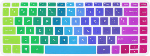YYubao Silicone Keyboard Skin Compatible with 14" HP Pavilion 14-ab 14-ac 14-ad 14-an, HP Stream 14-ax, HP Envy 14-j0 Series, 14-ab010 14-ab166us ...