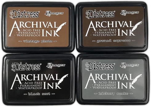 Tim Holtz - Ranger Basics ARCHIVAL Ink KIT...