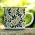 Floral Daisy Enamel Camping Coffee Mug, Nature Flowers Botanical Gift Cup for Friend Coworker Women Mom Daughter (12oz)...