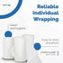 California Basics 48-Pack Gauze Bandage Roll with Tape, 4 Inches x 4 Yards - Soft, Stretchable & Breathable Wrap for Wound Care, First Aid & Medic...