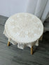 Laivigo New Handmade Crochet Cotton Lace Round Table Cloth Doilies Doily,24 Inch,Beige...