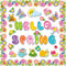 Hello Spring Party Decorations Hello Spring Bulletin Board Decorations Spring Flower Cutouts Classroom Decor for Spring Easter Classroom Decor Sch...