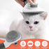 Cat Brushes for Indoor Cats - Dog Brush for Shedding - Cat Brush for Long Hair Cat - Dog & Cat Brush + Dog & Cat clicker for training - Self Clean...
