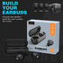 Wireless Bluetooth Earbuds with Advanced Noise Cancellation, Deep Bass, and IPX5 Waterproof - 36-Hour Battery Life - Compatible with iPhone, Samsu...