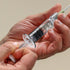 10 Pack Borosilicate Glass Luer Lock Syringe 1ml Capacity Reusable Glass Syringes - Use for Arts and Crafts, Thick Liquids, Oils, Vet, Glue, Lab, ...