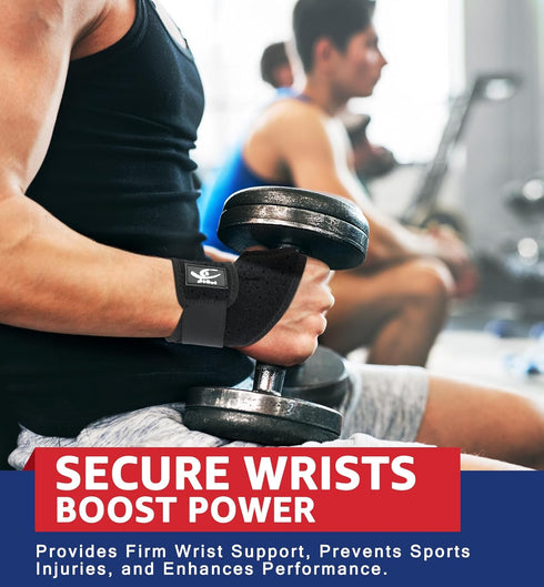 HiRui Wrist Brace Wrist Wraps, Compression Wrist Straps Wrist Support for Workout, Tendonitis, Recovery, Carpal Tunnel Arthritis, Pain Relief - Ad...