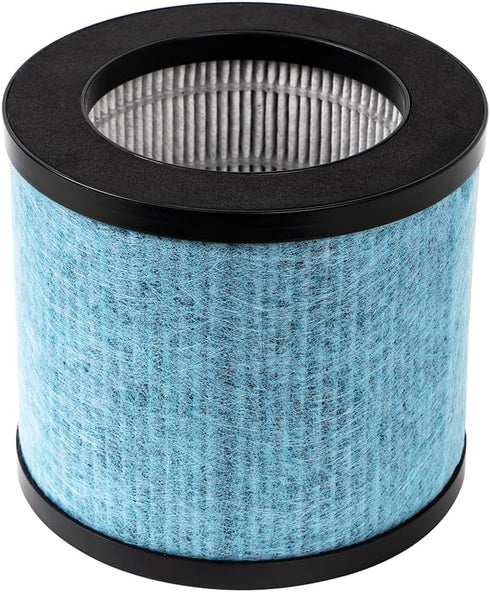 WuYan H13 True HEPA Replacement Filters,Compatible with TOPPIN TPAP002 Air Purifier Comfy Air C1,3-in-1 H13 Grade True HEPA Filter....