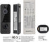 Video Doorbell Camera Wireless with Ring Chime, AI Human Detection, Live Image, Night Vision, Instant Alerts, 2-Way Audio, Outdoor Indoor Surveill...