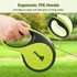 Pecute 16 ft Retractable Dog Leash with Light Rechargeable, Dog Leash Retractable to 66lbs, 360° Tangle-Free, Nylonup Leash, One-Button Control, R...