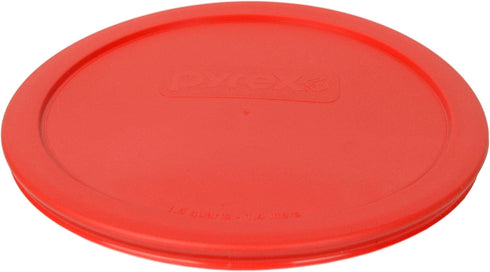 Pyrex 323-PC Red Round Plastic Mixing Bowl Replacement Lid, Made in USA...