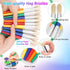 30Pcs Paint Brushes, Anezus Round Paint Brushes for Kids Classroom Toddlers Paint Brush Set for Touch Up Preschool Daycare Washable Acrylic Paint ...