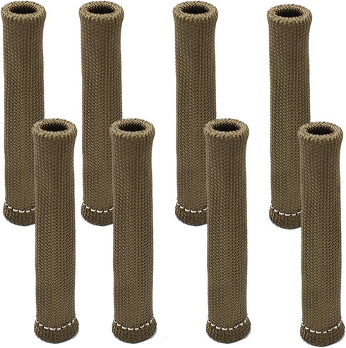 labwork Titanium 1800° Spark Plug Wire Boots Heat Shield Protector Sleeve Replacement for SBC BBC 350...