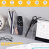 Cerpourt Clear Makeup Brush Organizer,Acrylic Cosmetic Brushes Storage Holder with 3 Slots,Pencil Pen Holder for Desk,Desk Organizer and Accessori...