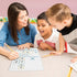 Dry Erase Long Multiplication Practice White Board, 8" x 12" Double Sided 2-digits Multiplication Board with a 4" x 2.5" Multiplication Chart Boar...