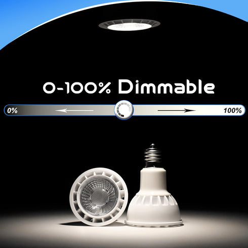 E17 LED Spotlight Bulb Dimmable 6W (60 Watt Equivalent) E17 Intermediate Base Type R14 Reflector Light Bulb for Desk Reading Cabinet Lamp Track Li...