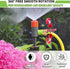Boltigen Garden Hose Swivel Connector, 3/4GHT Garden Hose Swivel Fitting, 360 Degree Male to Female Hose Adapter for Outdoor...