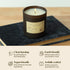 Paddywax Scented Candles Library Edgar Allan Poe Luxury Artisan Candle, 6.5-Ounce, Cardamom, Absinthe & Sandalwood...