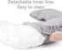 Pet Pillow for Dogs, Dog Calming Pillow, Cat Pillow, Soft Dog Neck Pillow, U-Shaped Pillow for Cat and Dog, Machine Washable Pet, Improve Pet Slee...