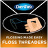 DenTek Floss Threaders | For Braces, Bridges, and Implants | 50 Count (Pack of 6)...
