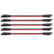 12 AWG SAE to SAE Extension Cable 12 Gauge 2-Pin SAE Connector Extension Cord with Dual Head Plug for Solar Panel Automotive Car Motorcycle 12in...
