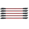 14 AWG SAE to SAE Extension Cable 14 Gauge 2-Pin SAE Connector Extension Cord with Dual Head Plug for Solar Panel Automotive Car Motorcycle 10in...
