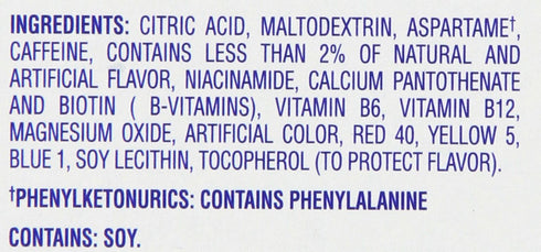 Crystal Light Energy Strawberry On-The-Go Powdered Drink Mix 30 Count...