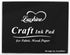 Lsushine Craft Ink Pad Stamps, DIY for Paper, Scrapbooking, Wood Fabric,Finger Ink Pads for Kids(Black-2)...