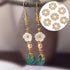 2000Pcs Flower Shape Septal Bead 6mm Tibetan Style Daisy Spacer Beads Loose Beads for DIY Bracelet Necklace Jewelry Making Supplies Golden...