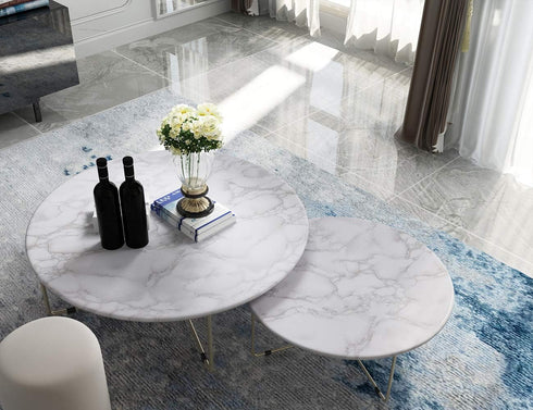 Art3d 17.3"x200" Marble Paper Countertops - Self Adhesive Shelf Drawer Liner - Gray Decorative Wallpaper - Waterproof, Peel and Stick, Easily Remo...