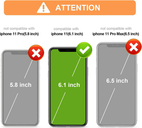 Vaburs Compatible with iPhone 11 Case Wallet with Card Holder, Embossed Butterfly Premium PU Leather Double Magnetic Buttons Flip Shockproof Prote...