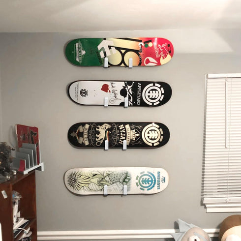 Horizontal Snowboard Wall Mount Clips Snowboard Rack Wall Mount Snowboard Mount Storage Snowboard Wall Mount for Room...