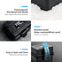 DB-110 LI-92B LI-90B NP-50 Battery and SD Micro SD Card Case, Water-Resistant & Shockproof, Camera Battery Case Holder Storage Box for 4X DB-110/L...