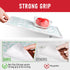 Cooyes Absorbent Refrigerator Liners, Non Slip Fridge Bin Liners and Mats Washable, Refrigerator Shelf Liner for Glass Shelves and Kitchen Cabinet...