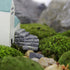 Gray Outdoor Décor Miniature Resin Bridge Stair Stone Straight Bridge Stairs Stone Steps Garden Fairy Ornament Flower Pot Plant Micro Landscaping ...