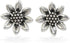 NOVICA Artisan Handcrafted Small Sunflower Stud Earrings | .925 Sterling Silver Stud Earrings | Lightweight With Gift Pouch | Sunflower Love-Theme...