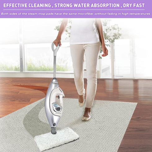 Tidy Monster 2 Pack Microfiber Steam Mop Replacement Pads for Shark Steam Pocket Mops S3500 Series S3501 S3601 S3550 S3901 S3801 SE450 S3801CO S36...