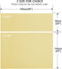 Speaker Grill Cloth Stereo Mesh Fabric for Speaker Repair, Yellow - 55 x 40 in / 140 x 100 cm...