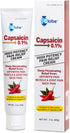 Globe (3 Pack) Capsaicin 0.1% High Potency Pain Relief Cream, Unscented (2 oz) Deep Penetrating Relief from: Arthritis, Muscle, Joint and Back Pai...