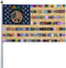 US Peace Flag 3x5 ft Garden Banner Indoor Outdoor Perfect Decoration...