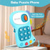 Baby Cell Phone Toys Toddler Play Phone Pretend Phone with Lights Music Kids Mini Phone Soft Teether Birthday Gifts for Infant Toddler 12+ Months ...
