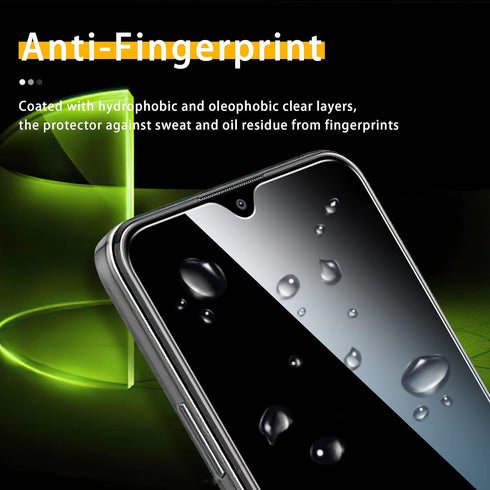 [2+2 Pack Tempered Glass Screen Protector for Nokia G300 5G - and Camera Lens Protector - Anti-fingerprint, Anti-Scratch, HD Clarity...