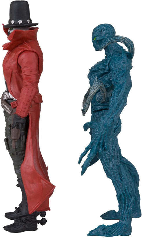 McFarlane Toys - Spawn Page Punchers 2pk Gunslinger and Auger 3in Action Figures with Comic...